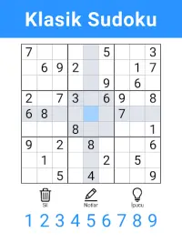 Sudoku - Mantık oyunları Screen Shot 7