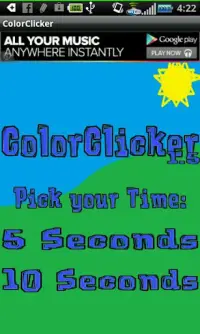 ColorClicker Game Free Screen Shot 3