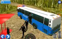 Off road Police Bus Drive Simulator Screen Shot 4