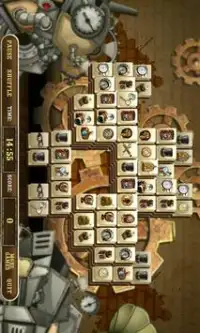 Crazy Inventor Mahjong Free Screen Shot 1