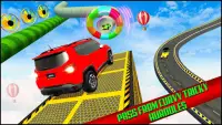 Ramp Jeep Stunts Racing : Racing Car Stunts Games Screen Shot 1