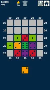 Dominoes Make 20: Math Game Screen Shot 1