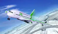 Snow Cargo Jet Landing 3D Screen Shot 14