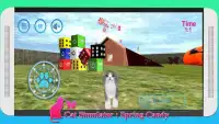 猫シミュレータ：キャンディゲーム Screen Shot 0