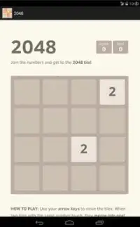 2048 Screen Shot 0