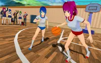 Anime School Yandere Girl Life Simulation Story 3D Screen Shot 1