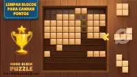 Jogo Bloco Madeira Puzzle Livre Blockudoku Screen Shot 6