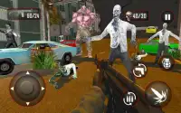 ज़ोंबी शहर शिकारी अस्तित्व खेल: अंतिम दिन लड़ाई Screen Shot 0