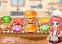 Perfect Burger Homemade Recipe - Girl Cooking Game Screen Shot 5