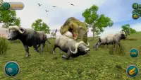 Jurásico Dinosaurio Caza Animal Hambre Simulación Screen Shot 0