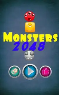 2048 Monsters Match Screen Shot 0