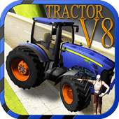 V8 Simulador Tractor imprudent
