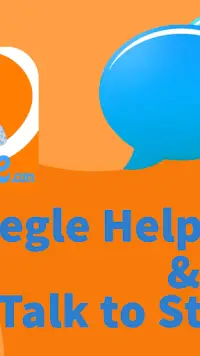 Free Omegle app Video call meeting strangers Tips Screen Shot 2