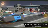 politieagent zweven auto robot Screen Shot 18