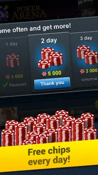 Poker Arena: texas holdem game Screen Shot 1