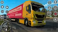 貨物トラックを運転するユーロトラック : トラック シミュレ Screen Shot 2