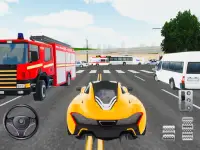 Real Car Simulator City - Free Driving School 3D Screen Shot 8