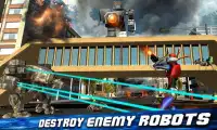 Super Spider Robot Battle Hero Screen Shot 1