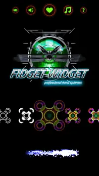 Fidget Widget Professional Hand Spinners Screen Shot 6