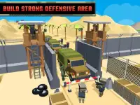 Army Craft: Build & Battle Blocky World Defense Screen Shot 8