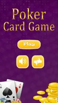 Poker Card Game Screen Shot 0