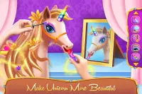 Unicorn Pony Horse Care Game Screen Shot 1