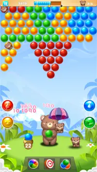 Bubble Shooter- Save Bear Cubs Screen Shot 3