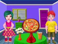 Pizza Delivery: Pizza Baking & Cooking Girls Games Screen Shot 4