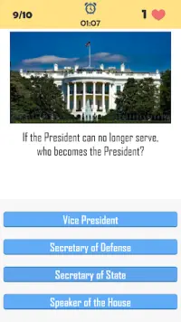 US Presidents Quiz Screen Shot 4