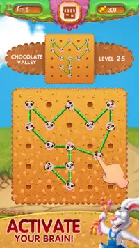 Toffee : Line Puzzle Game. Connect Dots. Shapes. Screen Shot 1