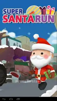 Super Santa Run Screen Shot 0