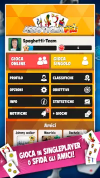 Assopiglia Più – Card Games Screen Shot 2