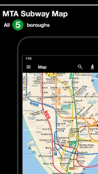 New York Subway – Official MTA map of NYC Screen Shot 0