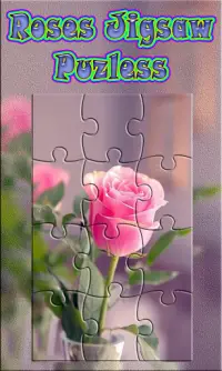 Rompecabezas de Rosas, Jigsaw Puzzles de Rosas Screen Shot 1