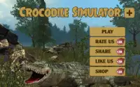 Angry Crocodile 3D Simulator Screen Shot 0