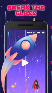 Rocket Games Free: Line Break Challenge Screen Shot 0