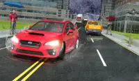 यातायात राजमार्ग कार बहाव रेसर Screen Shot 5