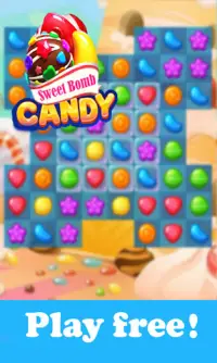 Sweet Bomb candy - Puzzle Match 3 game Screen Shot 1