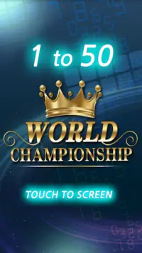 1to50 - WORLD CHAMPION Screen Shot 0