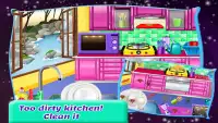 School Girls House Cleaning Games Screen Shot 3