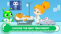 Groovy the Doctor: Zoo Pets Hospital Mini Games Screen Shot 8