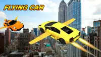 Flying Car  Game 3D Screen Shot 0