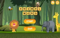 Animal Word - Crossword game Screen Shot 9