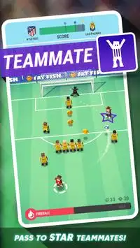 Tiny Striker La Liga - Best Penalty Shootout Game Screen Shot 5