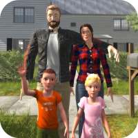 Virtual Mother Happy Housewife Family Game