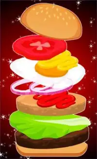Giochi di cucina Burger - Ristorante per bambini Screen Shot 0