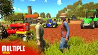 Agricultura Sim de trator: Vida real do fazendeiro Screen Shot 0