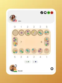 Mancala - online com amigos Screen Shot 8