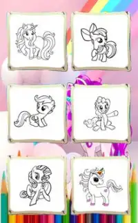 My Little Pony Coloring Horse Screen Shot 1