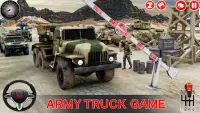 Camion dell'esercito Gioco Screen Shot 1
